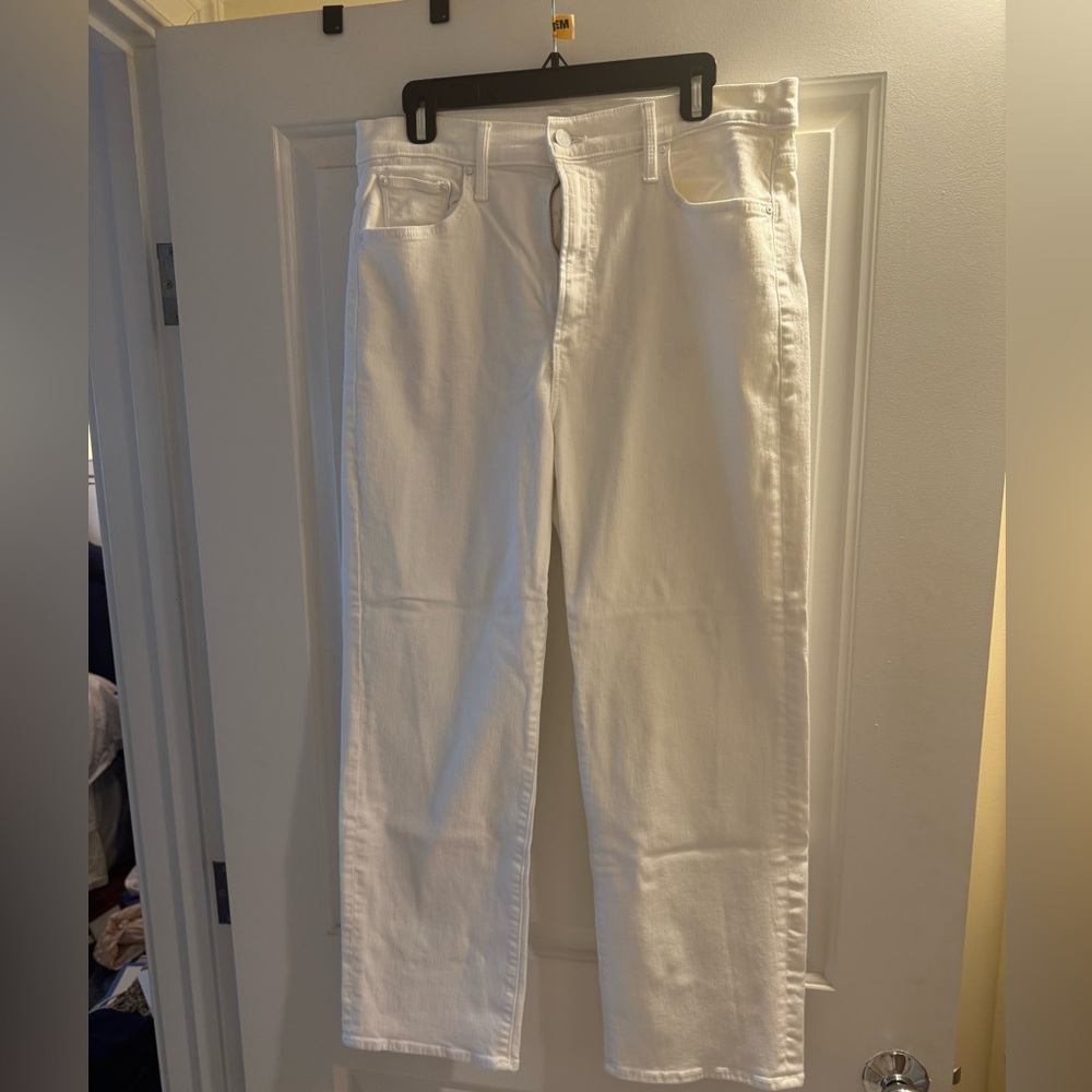 MOTHER The Rambler Zip Ankle Jeans